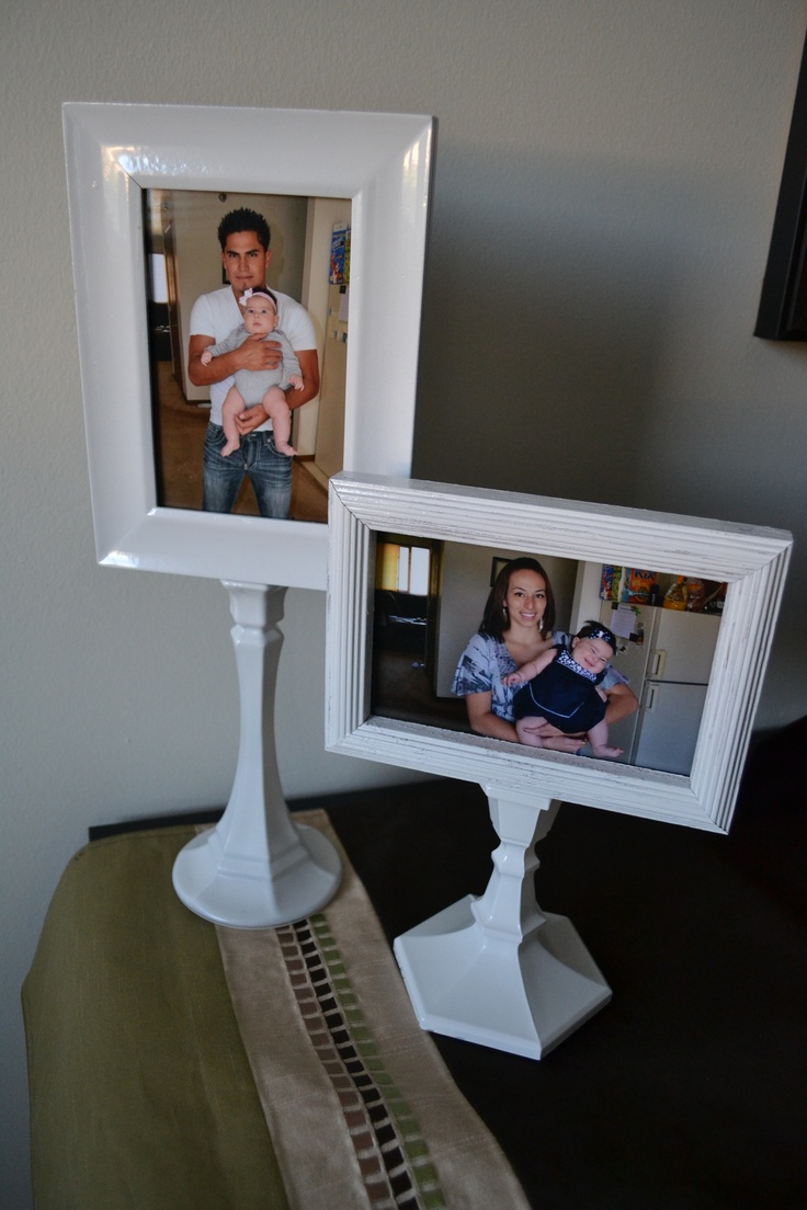 Frame converted into a mirror