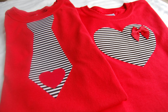 Valentine's Day t-shirt DIY