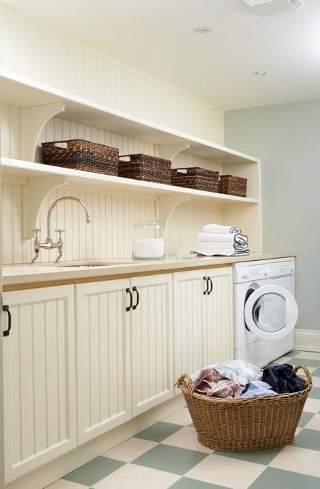 laundry-room16 Organized laundry with separate zones