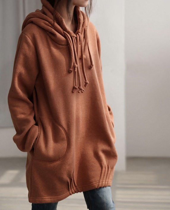 Coat with boots look