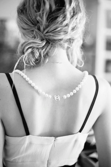 Composed back portrait with calm presence