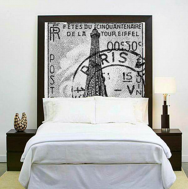 DIY bedroom headboard design idea