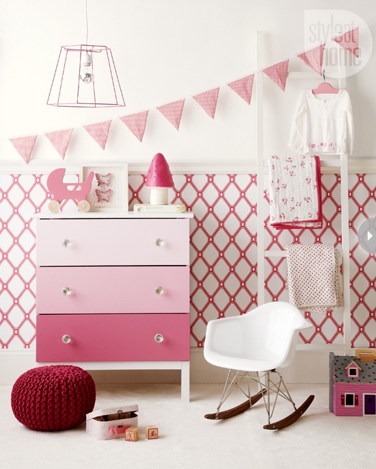 Ombre DIY decoration