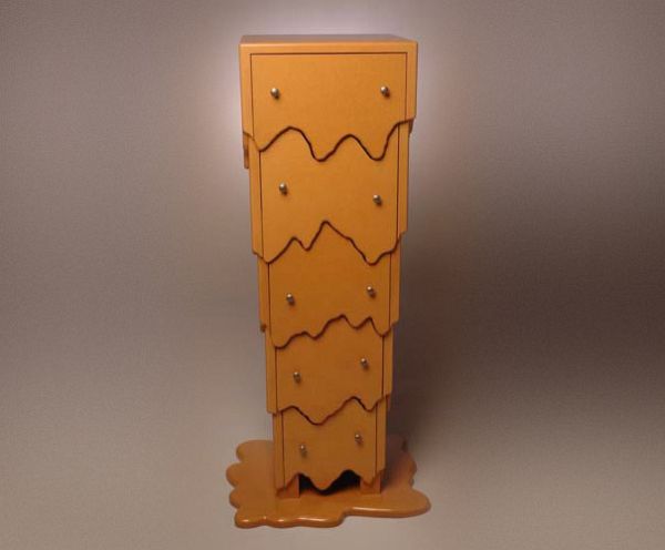 Weird cabinet form by Straight Line Designs