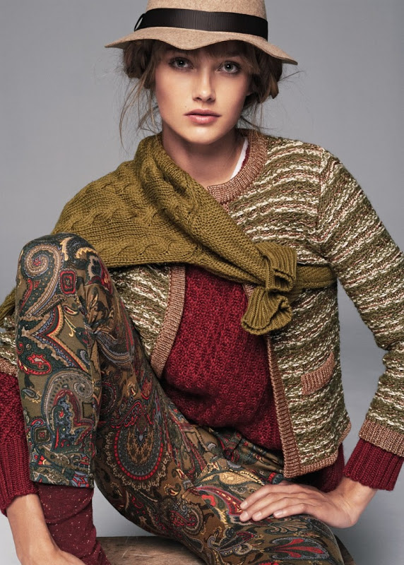 mango-2012-winter13 Mango Winter 2012 leather jacket look