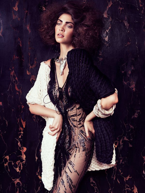 ELLE Bulgaria September 2012 fashion portrait
