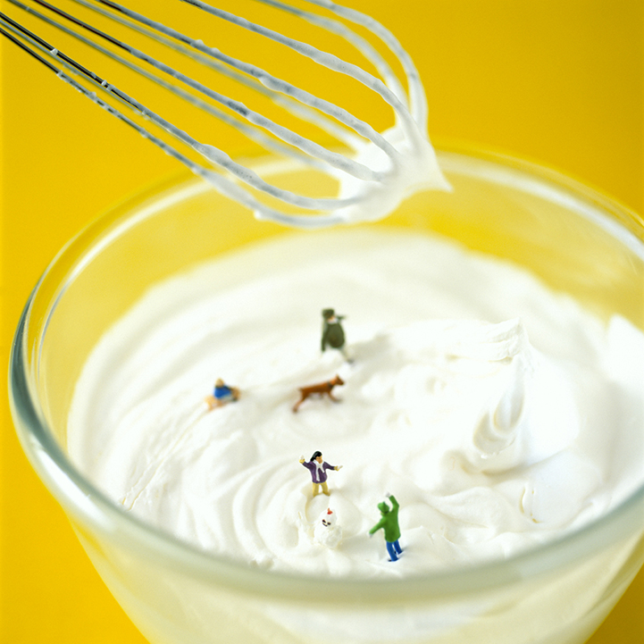 Minimiam food diorama detail