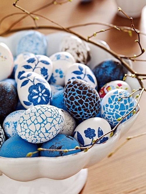 Easter entryway décor idea