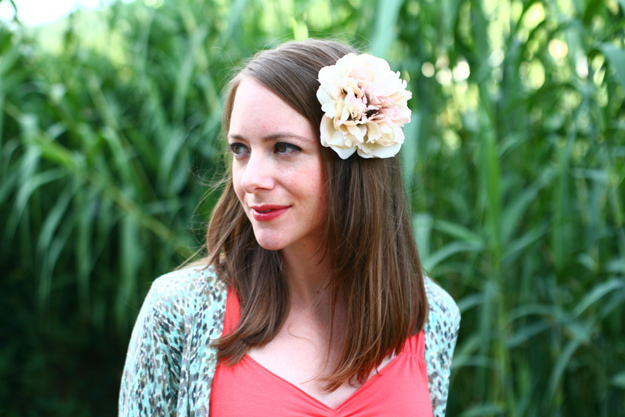 Chain and headpiece hair DIY