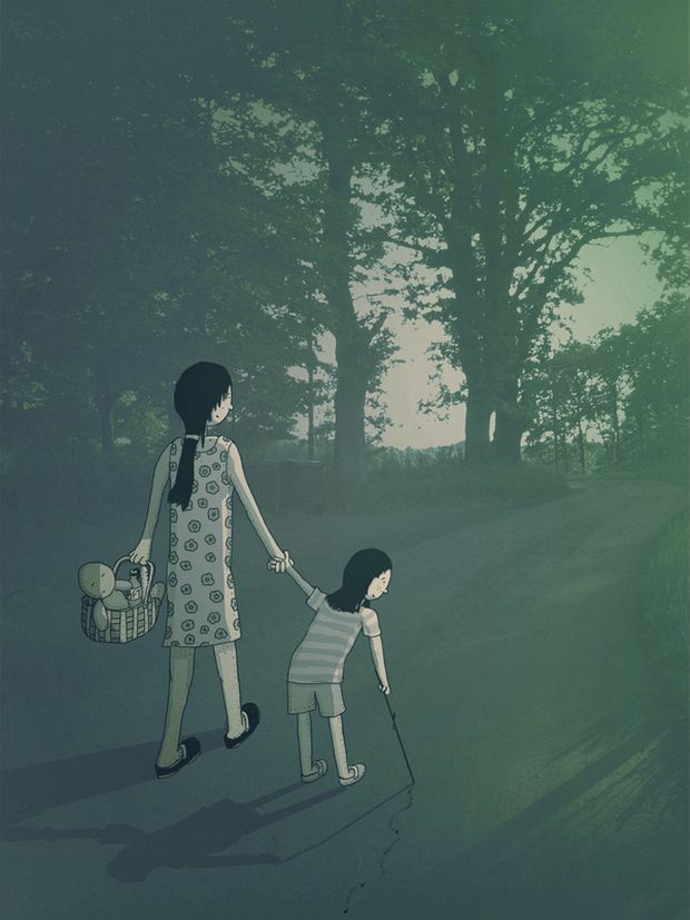 Snarlik-style photo illustration by Johan Thörnqvist