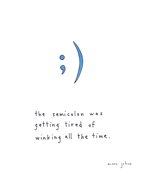 Marc Johns pen drawing