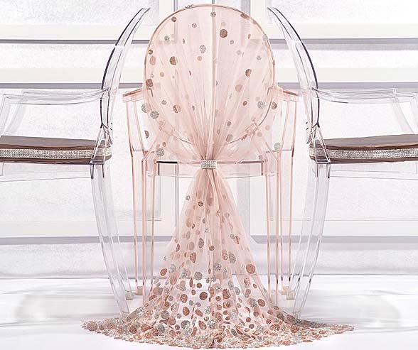 Decorative wedding seating idea