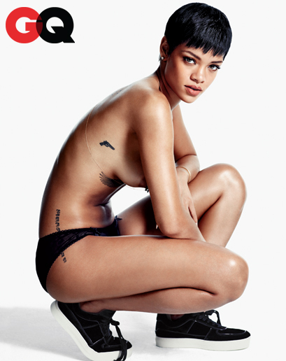 Rihanna GQ Men of the Year 2012