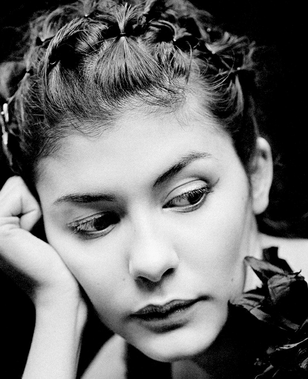Audrey Tautou portrait by Kate Barry