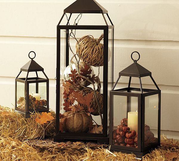 Autumn lantern detail
