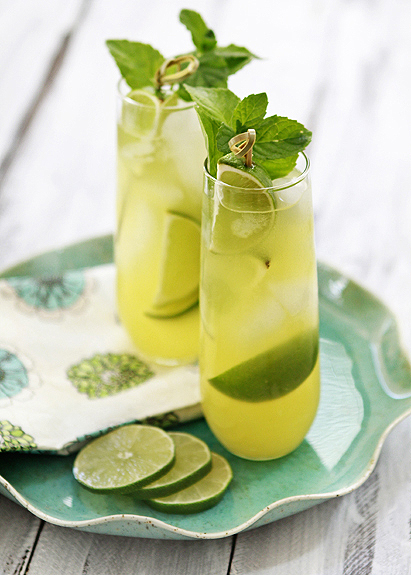 Pineapple limeade