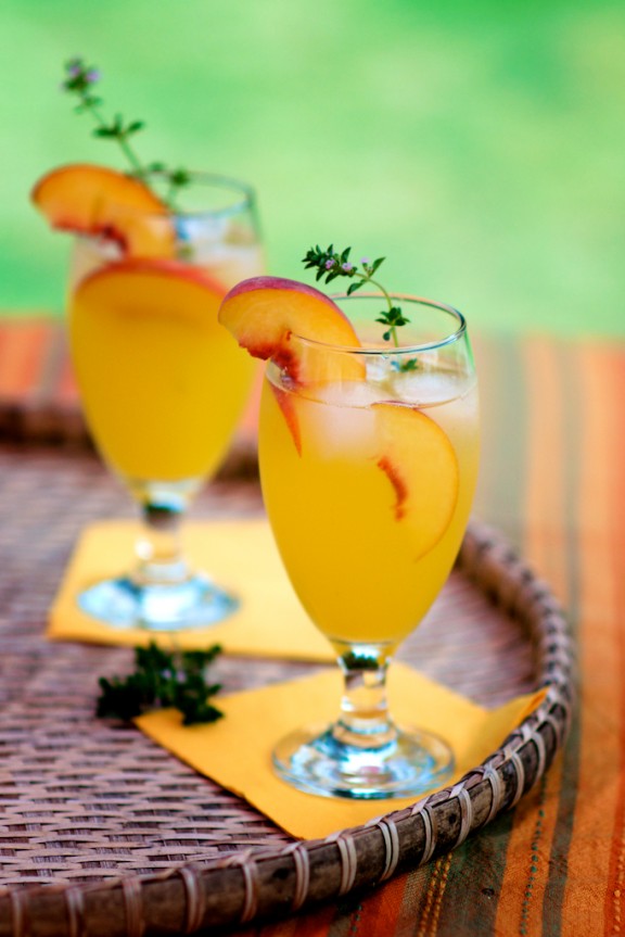 Peach cooler