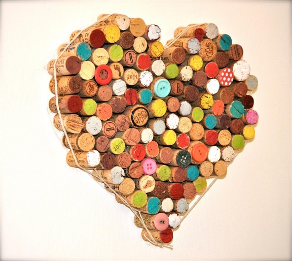 Wine cork handmade idea