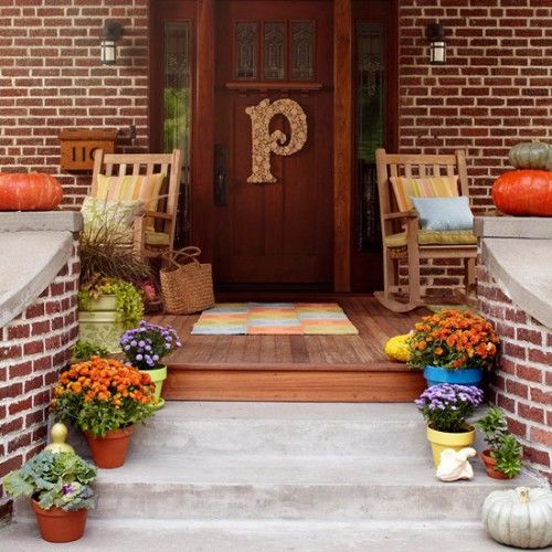Fall front porch inspiration