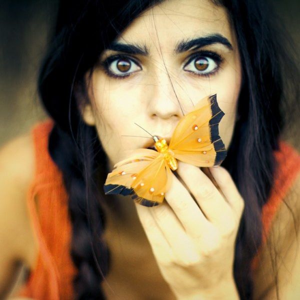 Rebeca Cygnus surreal photography portrait