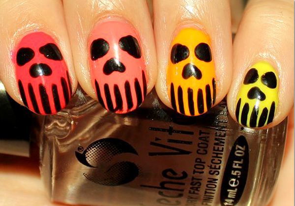 halloween-nailart05 Halloween themed manicure inspiration