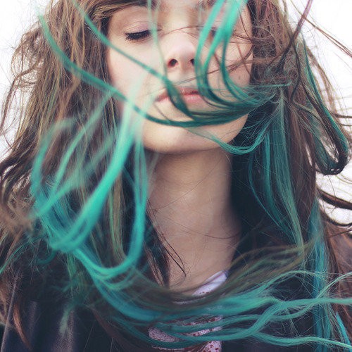 Bright multicolored hair inspiration