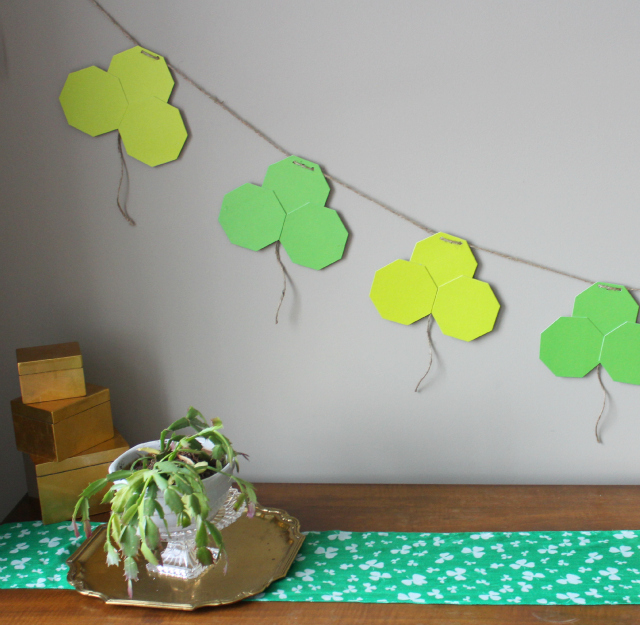 Shamrock garland