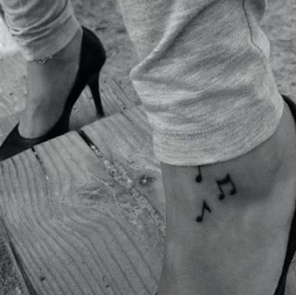 Turntable or vinyl tattoo