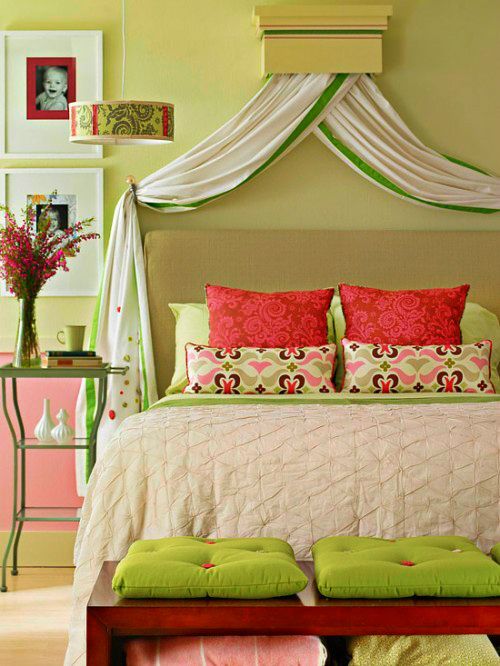 Creative headboard idea for bedrooms