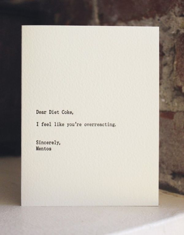 Humorous Dear Blank Please Blank print