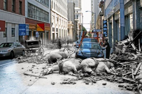 Final composite from Shawn Clover’s 1906 San Francisco series