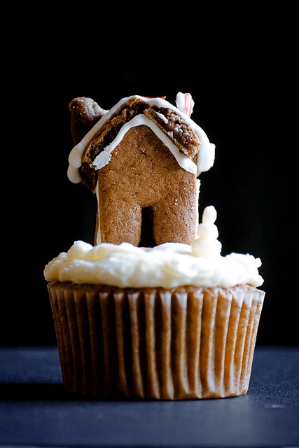 Finished Christmas gingerbread house