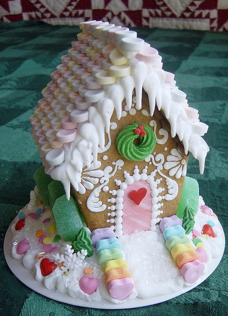 Classic gingerbread house