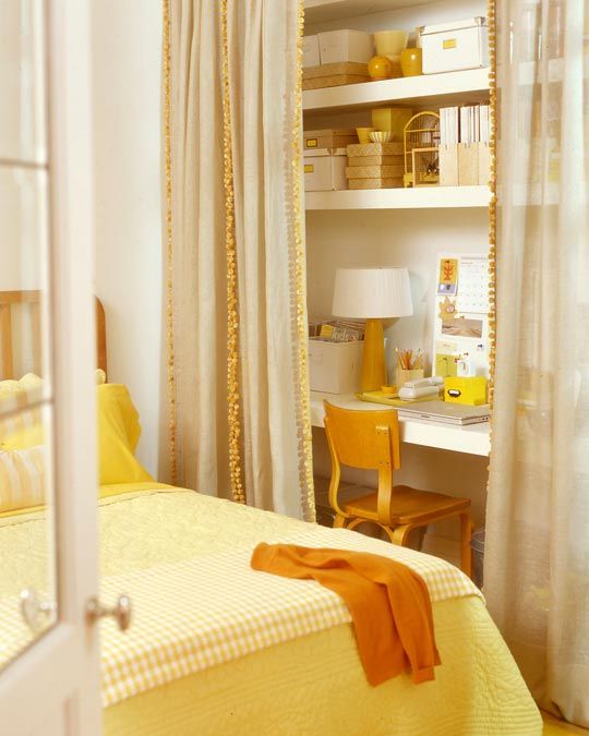 DIY closet office example