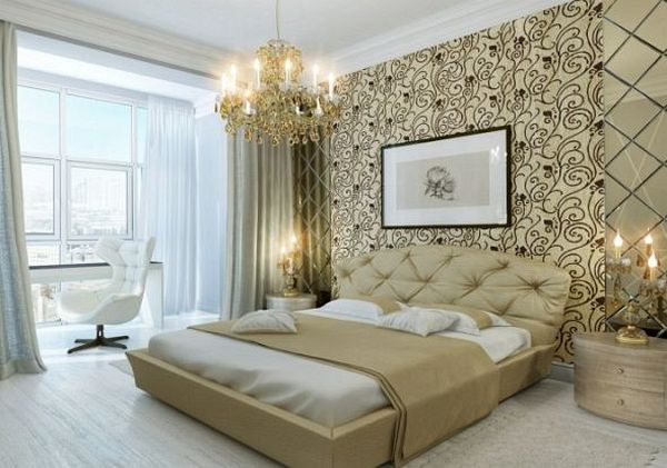 Textured modern bedroom design