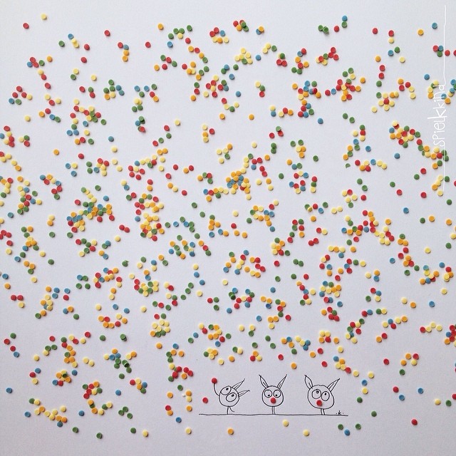 Kerstin Hiestermann playful floral art