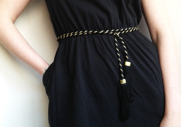 Tassel belt DIY
