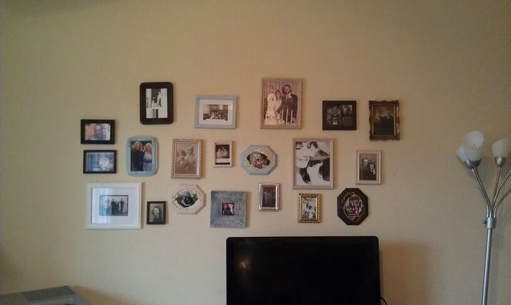 Frame bulletin board DIY