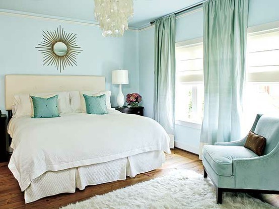Blue interior accent