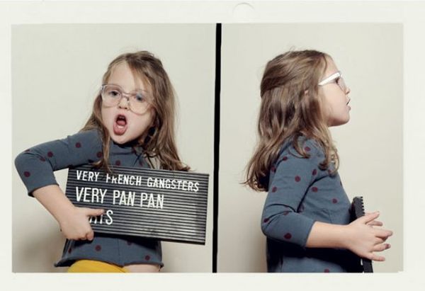 Very French Gangsters children eyewear lookbook image
