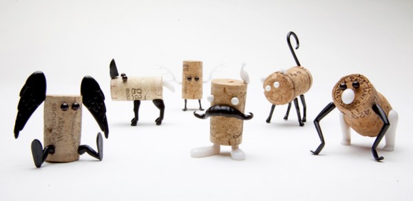 Long wine cork craft layout