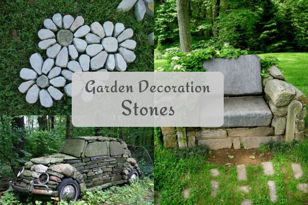 garden decoration stones