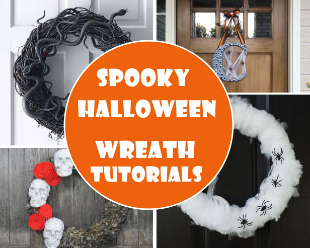 Halloween wreath tutorials