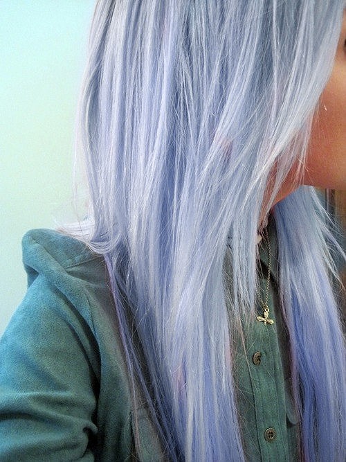 Fashion colorful hair color idea