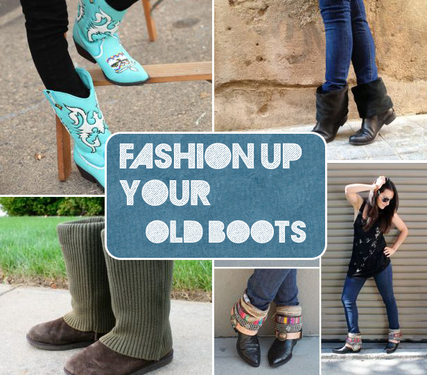refashion old boots