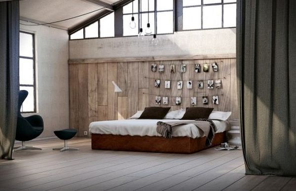Distinctive bedroom interior design