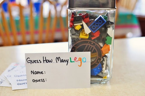 LEGO themed party food or decor idea