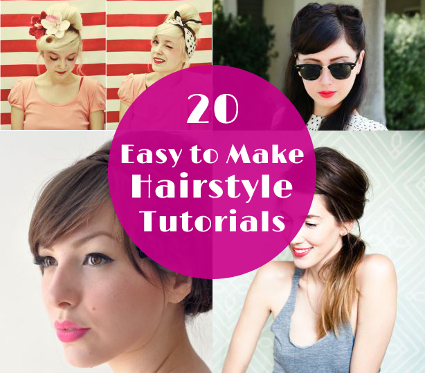 hairstyle tutorials