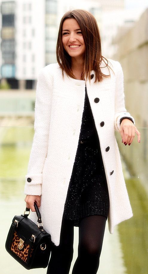 Layered winter chic for work