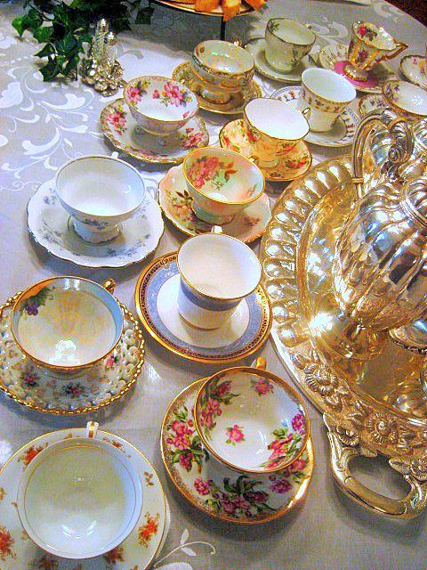 vintage-tea-cups16 Pastel tea cup for styling
